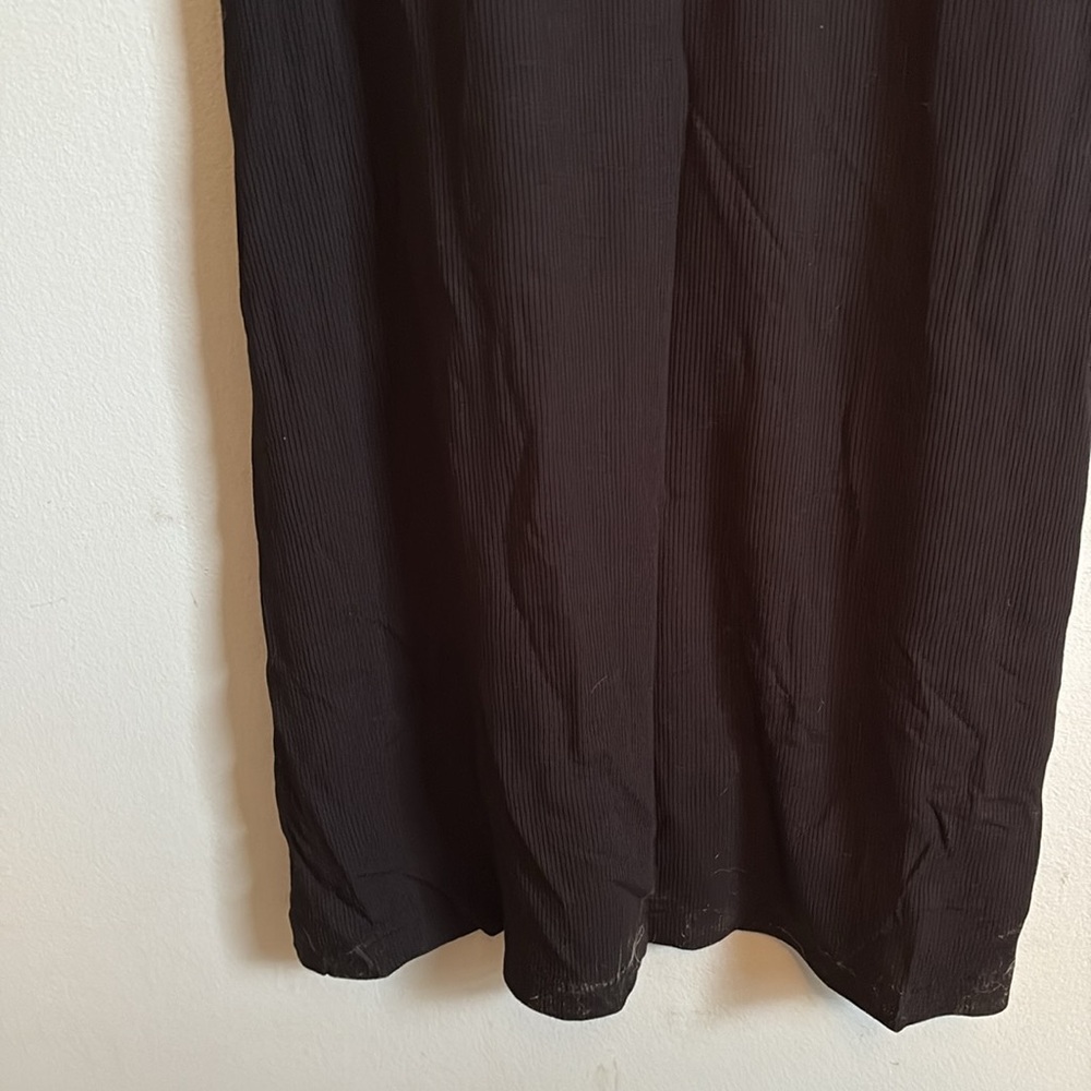 SKIMS ribbed Maxi Dress, color-onyx, size-large, NWT - Picture 6 of 7